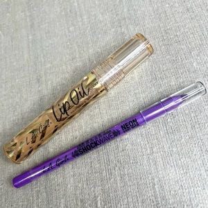 ❤️3 for $30❤️ L.A. Girl Shockwave Eyeliner in Vivid and Lip Oil in Sheer Vanilla